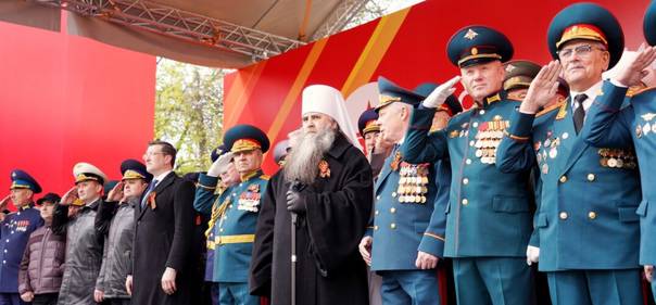 Нижегородцы отпраздновали 79-ю годовщину Победы в Великой Отечественной войне 